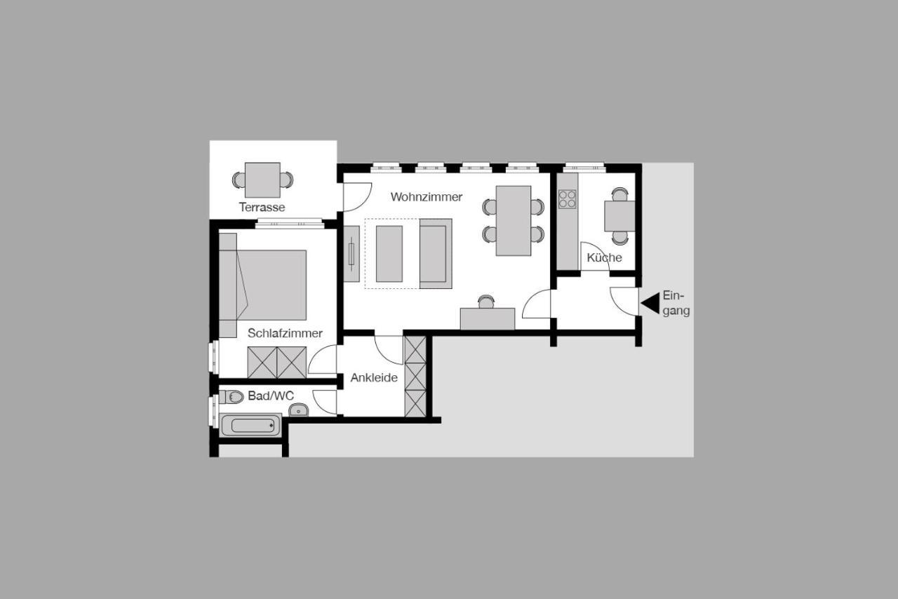 شافهاوزن City Stay Furnished Apartments - Fasenstaubstrasse المظهر الخارجي الصورة