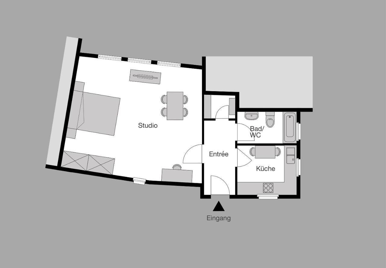 شافهاوزن City Stay Furnished Apartments - Fasenstaubstrasse المظهر الخارجي الصورة